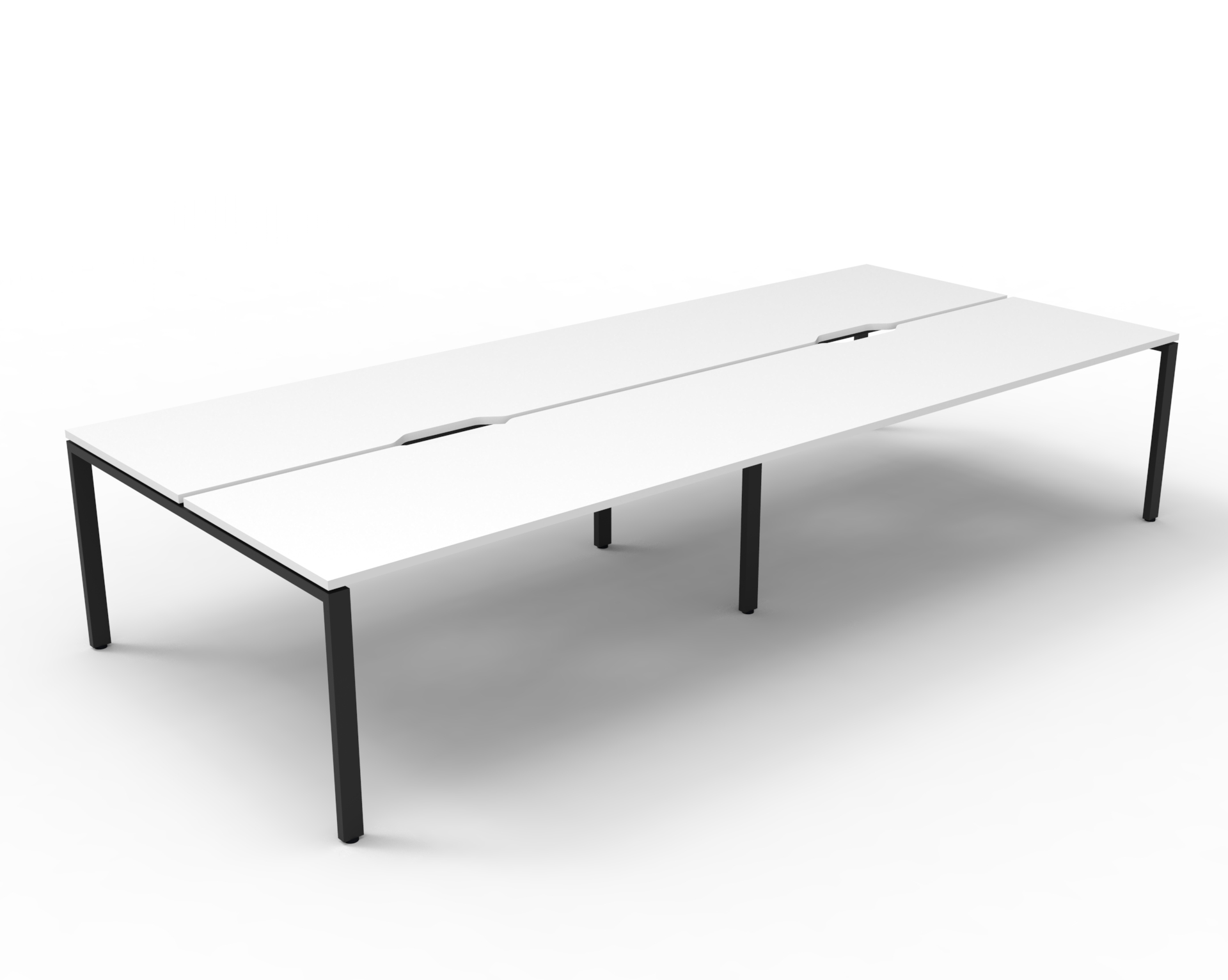 Profile 4 Person Double Sided Workstation 